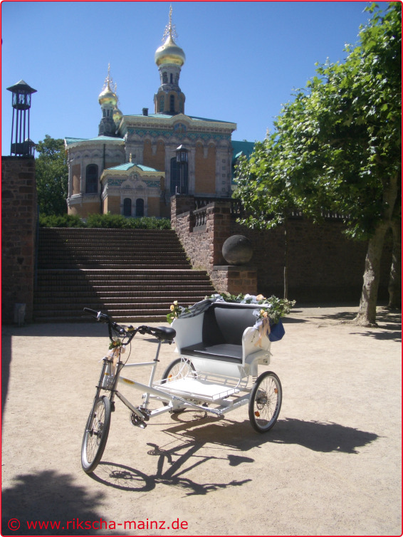 Rikscha in Darmstadt