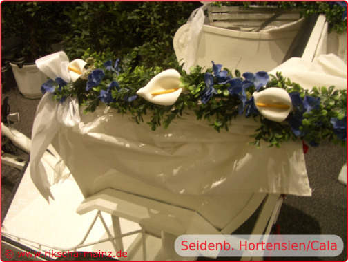 Seidenblumen Hortensien/Carle