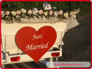 Just Married Herz